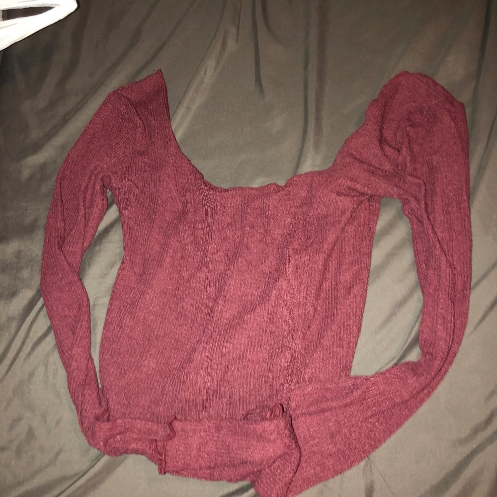 Off the shoulder shirt